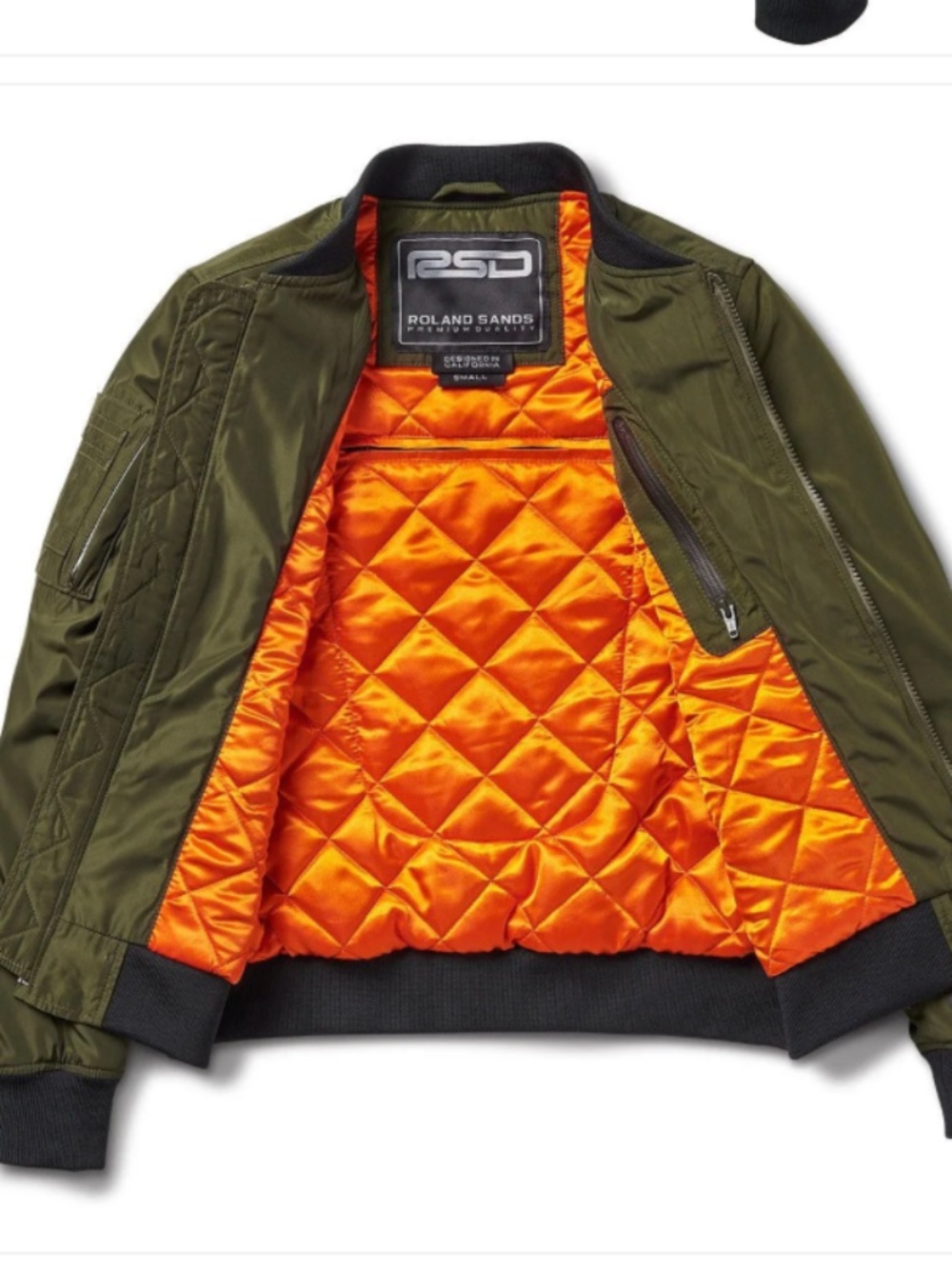 NEW Roland Sands Design Womens Cambria Motorcycle Flight Jacket